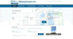 Desktop Screenshot of ohhospitaljobs.com